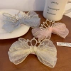 Crown hair accessories and hair clips are sold directly by the manufacturer. The best-selling fabric is cute, beautiful, super colorful and incredibly adorable Specification image